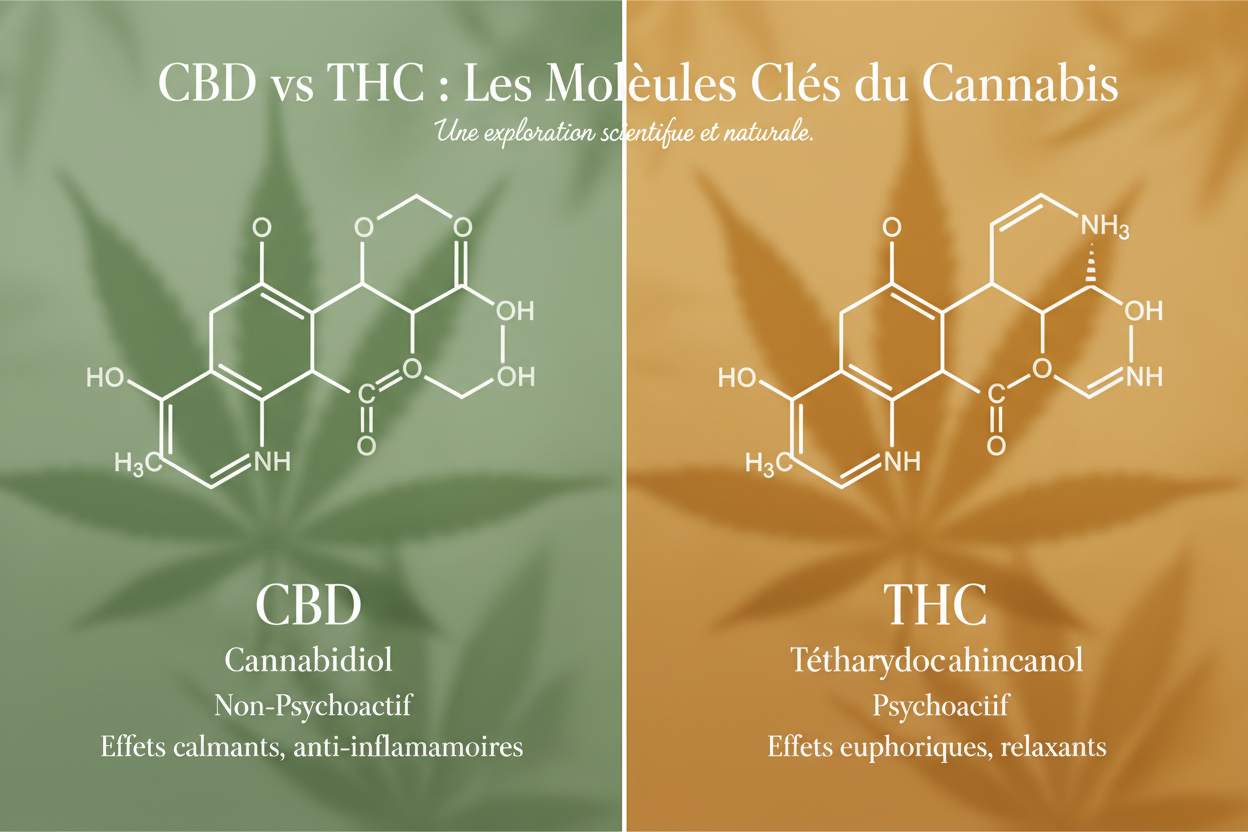 CBD vs THC : Quelle Différence ? Guide Complet 2026