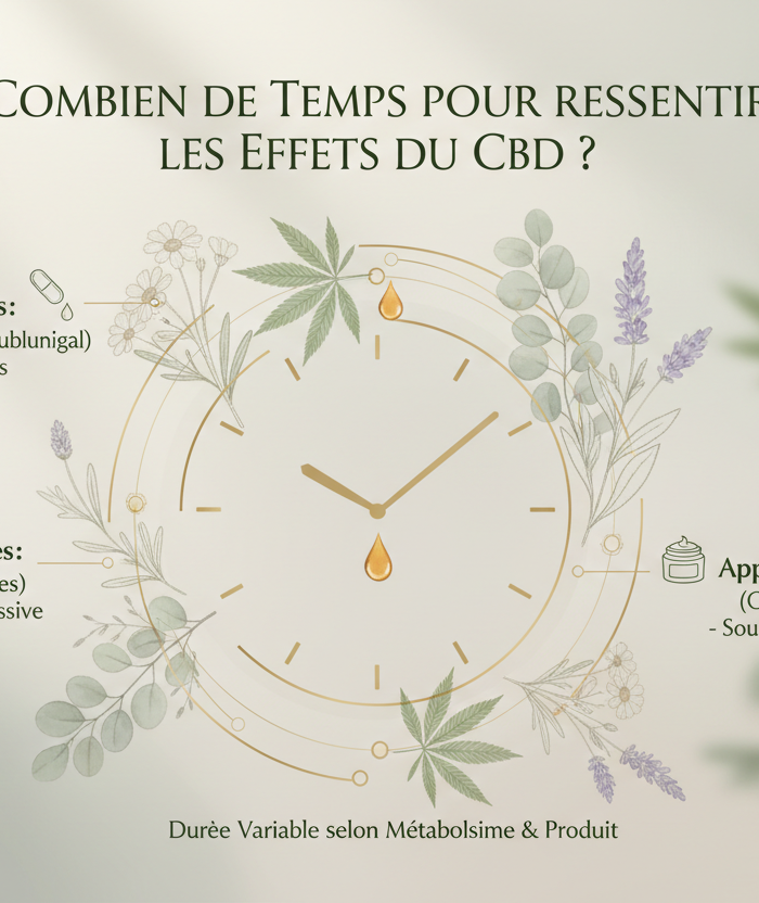 Combien de Temps pour Ressentir les Effets du CBD ? (Guide 2026)