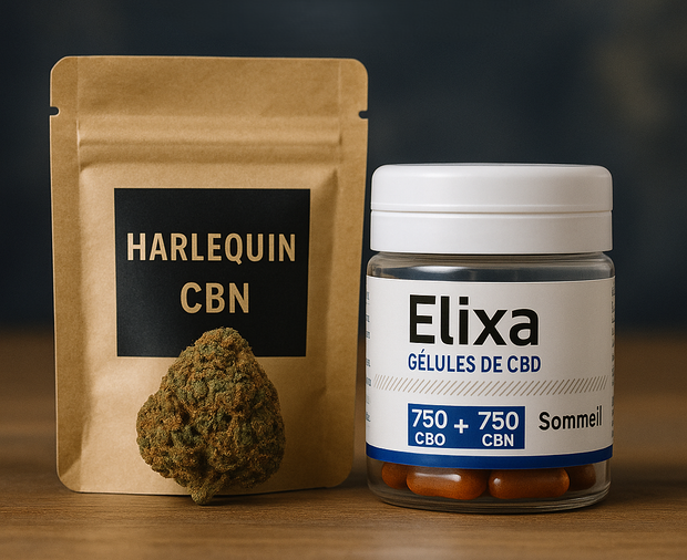 PACK SOMMEIL PROFOND : CBD + CBN pour nuits réparatrices