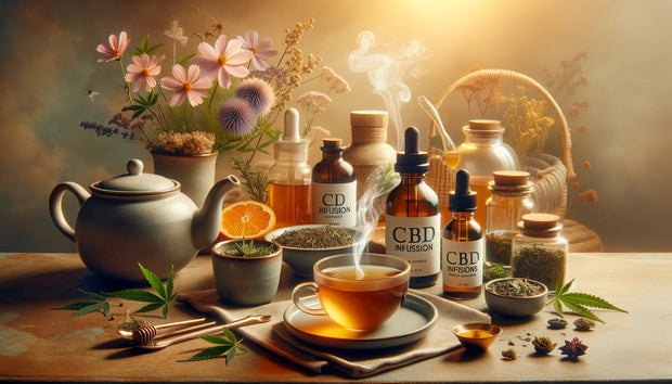 Banner image for: <h2>Infusions, Thés et Tisanes CBD</h2>