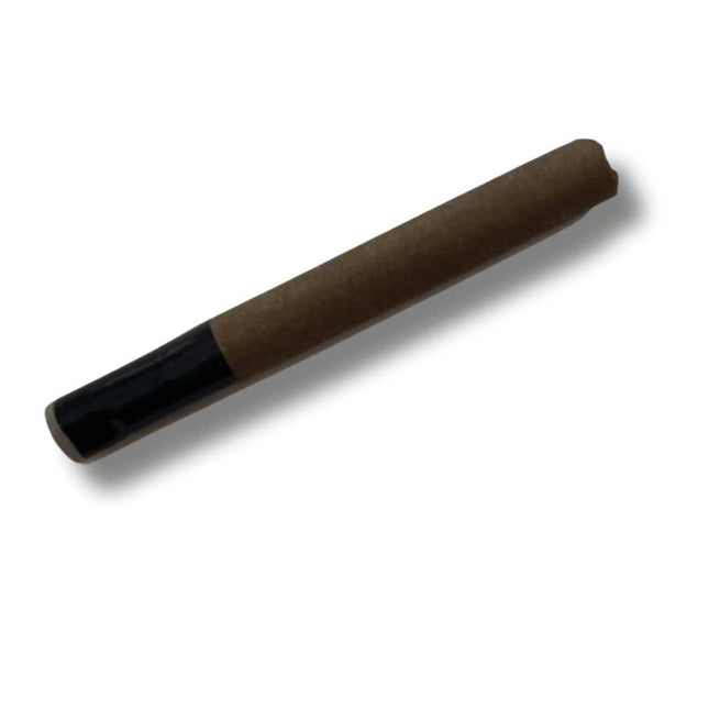 Blunt Infustick avec embout en céramique, infusé au CBD et CBG. Offre une combustion lente et homogène pour une expérience naturelle et sans tabac. Idéal pour une dégustation pure et raffinée du chanvre.