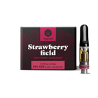 Cartouche CBD Happease Strawberry Field – 85% CBD, saveur fraise bubblegum. Compatible avec les stylos vape standards. Profitez d’une expérience aromatique fruitée avec Herbeevor.