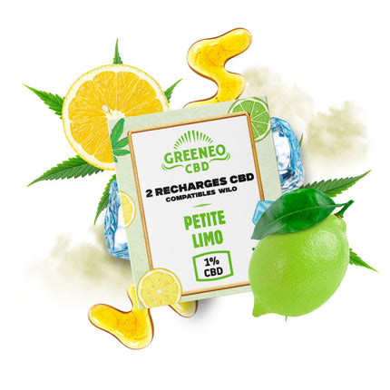 Cartouches x2 La Petite Limo – Wilo × Greeneo — 2 cartouches · 2 ml