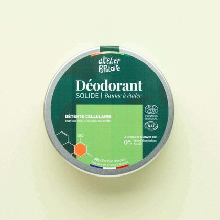 Déodorant solide - Détente cellulaire CBD - HerBeevor