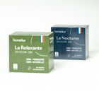 Lot Hemeka La Nocturne et La Relaxante, 40 sachets
