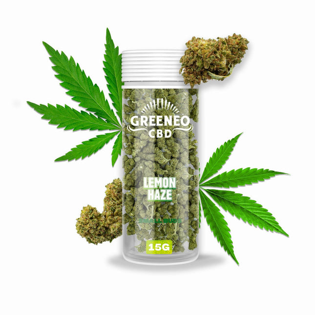 Lemon Haze 6 % – Fleur CBD – Greeneo — 20 g
