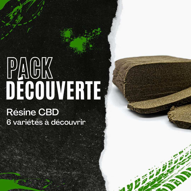 Pack Découverte Résine CBD : Explorez 6 Variétés Uniques - HerBeevor