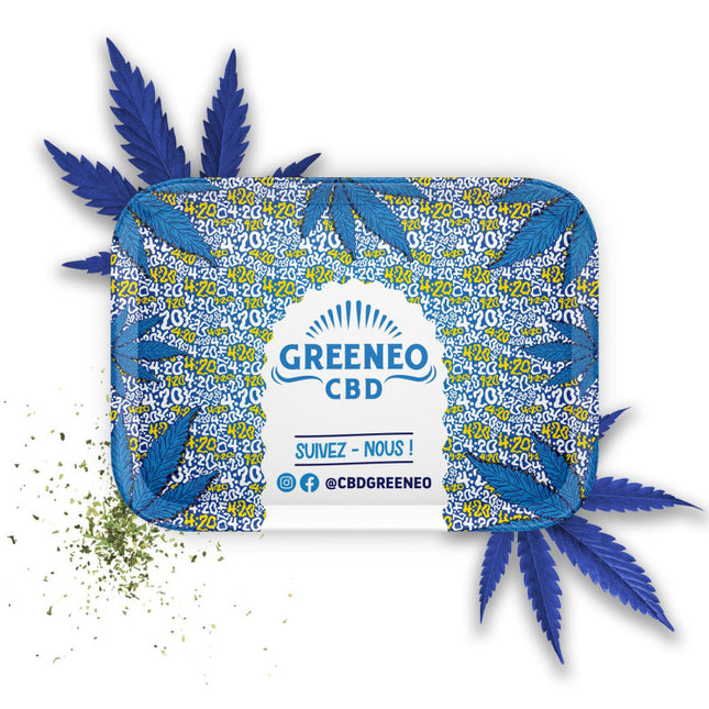 Plateau de préparation – Greeneo — Bleu