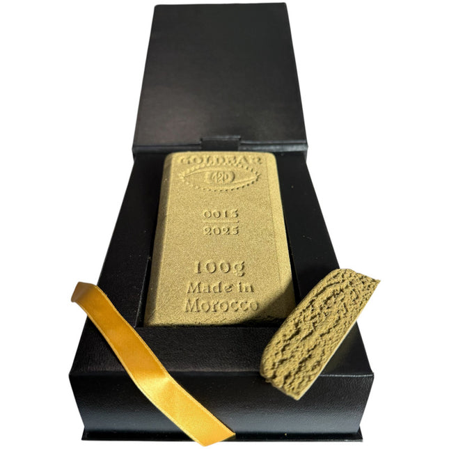 Strawberry x Cannatonic n°0015 GoldBar420, résine CBD – photo 1