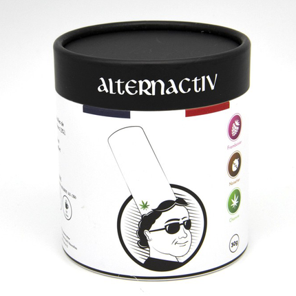 Alternactiv – Infusion naturelle framboisier, noisetier & chanvre (30 g) – Substitut sans nicotine