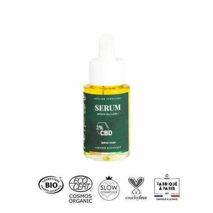 Sérum Détente Cellulaire CBD - Visage - HerBeevor