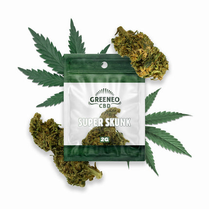 Super Skunk 11 % – Fleur CBD – Greeneo — 2 g