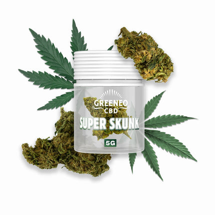 Super Skunk 11 % – Fleur CBD – Greeneo — 5 g