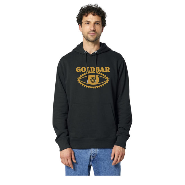 Sweat à capuche Long Night 420 – GoldBar420 – Noir – photo 1