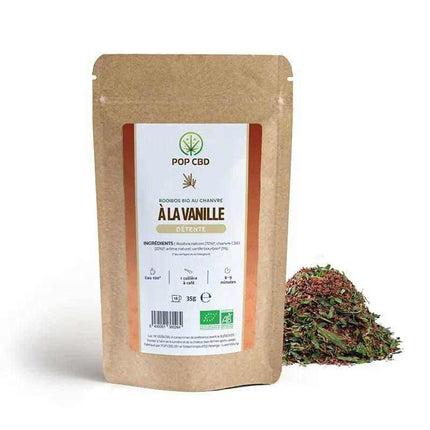 Tisane Détente CBD Bio saveur Vanille - POPCBD - HerBeevor